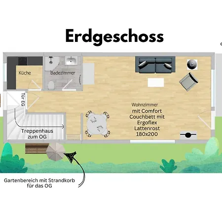 Haus Hanne Erdgeschoss Sylt